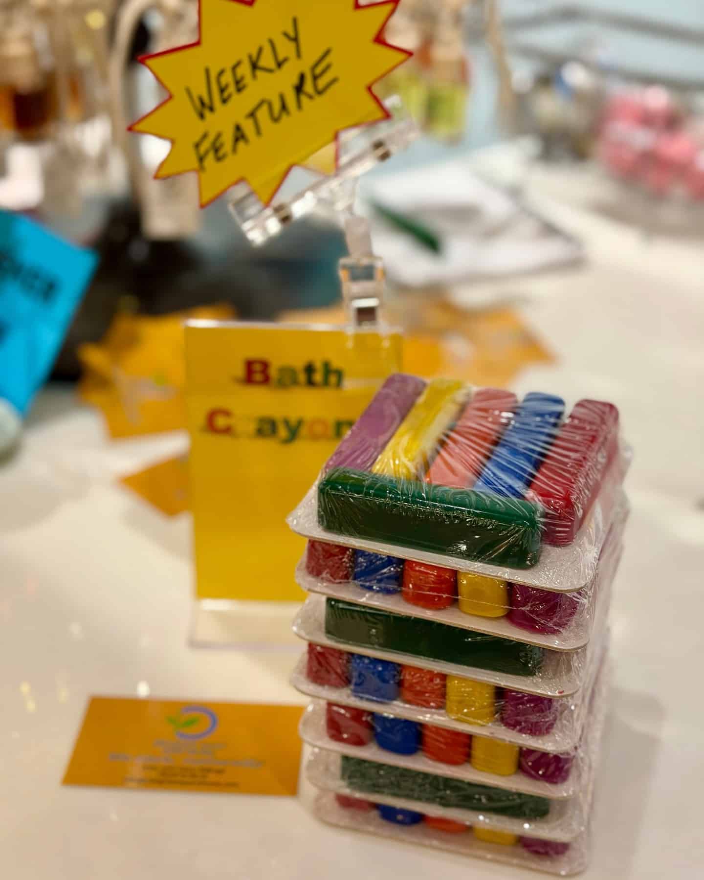 Bath time just got WAY more fun 🖍🛁✨⁠
⁠
@delightsoapandmore has bath crayons for kids, plus all-natural gift sets for men and women — with children’s sets available too!⁠
Eco-friendly, plant-based, and perfect for gifting.⁠
⁠
📍Booth J7⁠
🕓 Hours: Fri 10–4 | Sat 9–4 | Sun 10–4⁠
⁠
#YEGMakers #NaturalProducts #BountifulFarmersMarket #YEG #YEGLocal #YEGNatural #YEGSoap