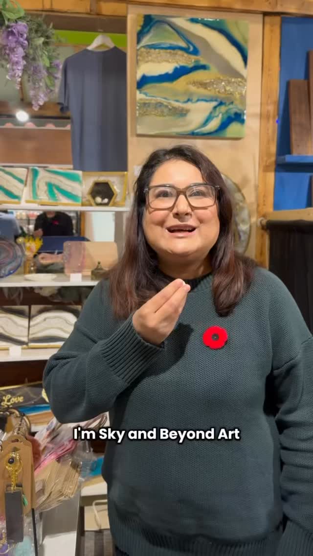 Step into a world where imagination meets art! E Today we sat down with Sky & Beyond Art to explore the inspiration, passion, and creative process behind their stunning pieces.

Come meet the artist, shop unique gifts, and support local creativity at Bountiful Farmers Market this weekend!

#BountifulFarmersMarket #VendorSpotlight
#SkyAndBeyondArt #YEGArtists
#SupportLocalYEG