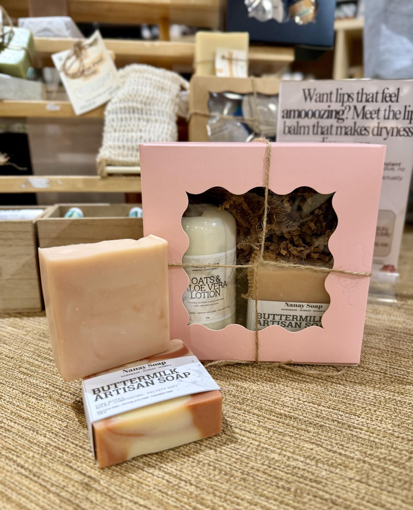 @nanaysoap’s Soap of the Month is a rich, creamy bar infused with buttermilk and a soft blend of orange, peach, cherry blossom, and white jasmine. Moisturizing and beautifully balanced. An easy Valentine’s gift for someone special (or yourself).⁠
⁠
📍 Booth H5⁠
🕓 Fri 10–4 | Sat 9–4 | Sun 10–4⁠
⁠
#BountifulFarmersMarket #ValentinesGifts #YEGLocal #SupportLocalYEG #ShopLocalYEG #YEG #YEGBeauty #YEGMade