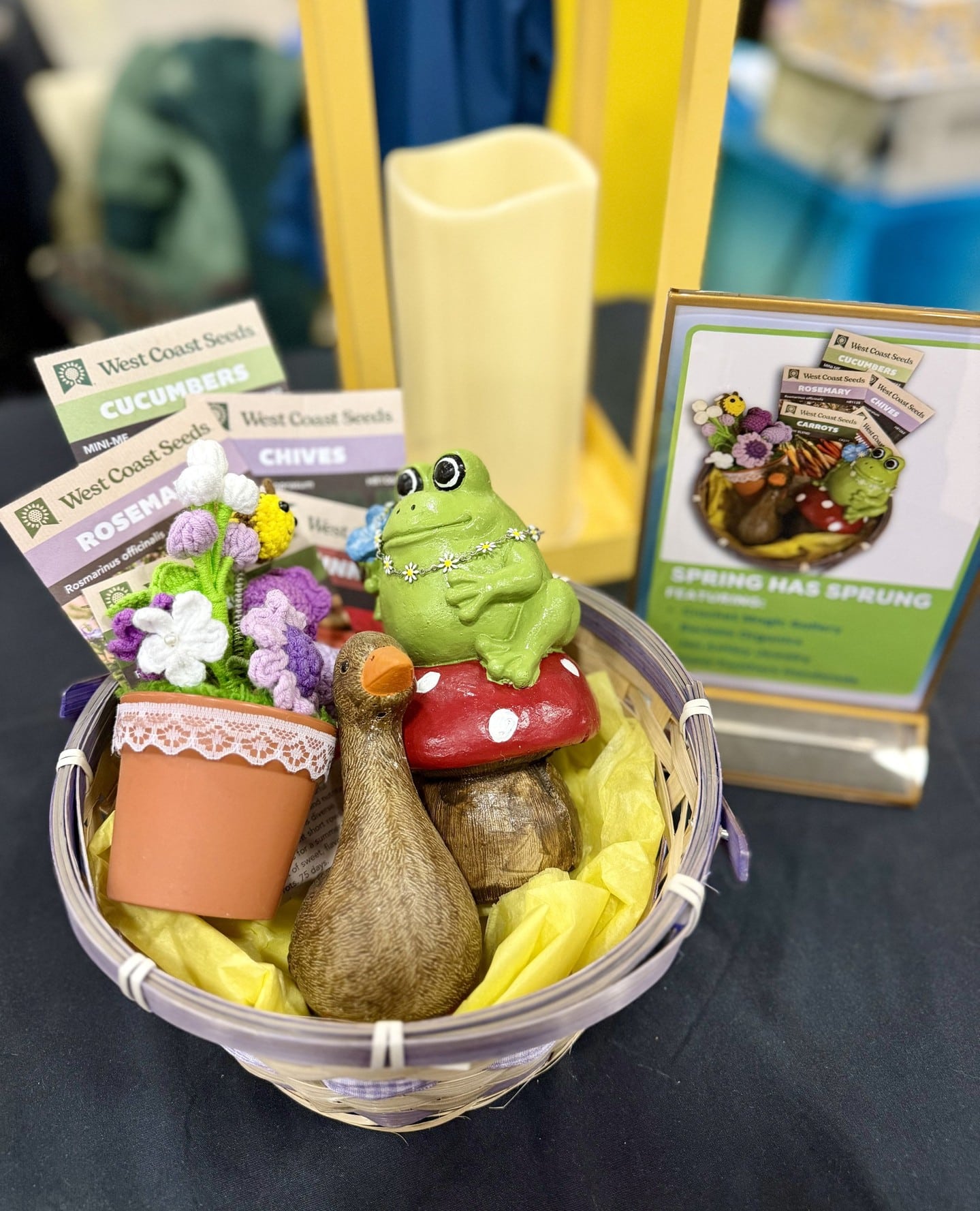 🌷 Enter to win one of three $100 Bountiful Experience Baskets this April!⁠
⁠
🌱 Spring Has Sprung Basket⁠
Featuring:⁠
@crochet_magic_gallery⁠
@paper.feathers.art⁠
@jenashley_jewelry⁠
@reclaimfarm⁠
⁠
It’s the perfect way to discover something new at Bountiful Farmers’ Market while celebrating the season.⁠
⁠
🗓 Enter April 3 – 26⁠
🔗 Visit bountifulmarkets.com/events to participate (or link in our bio!)⁠
⁠
Good luck — we can’t wait to see who takes these home! ✨